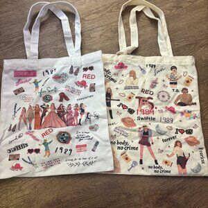 OS Taylor Swift Tote Bags